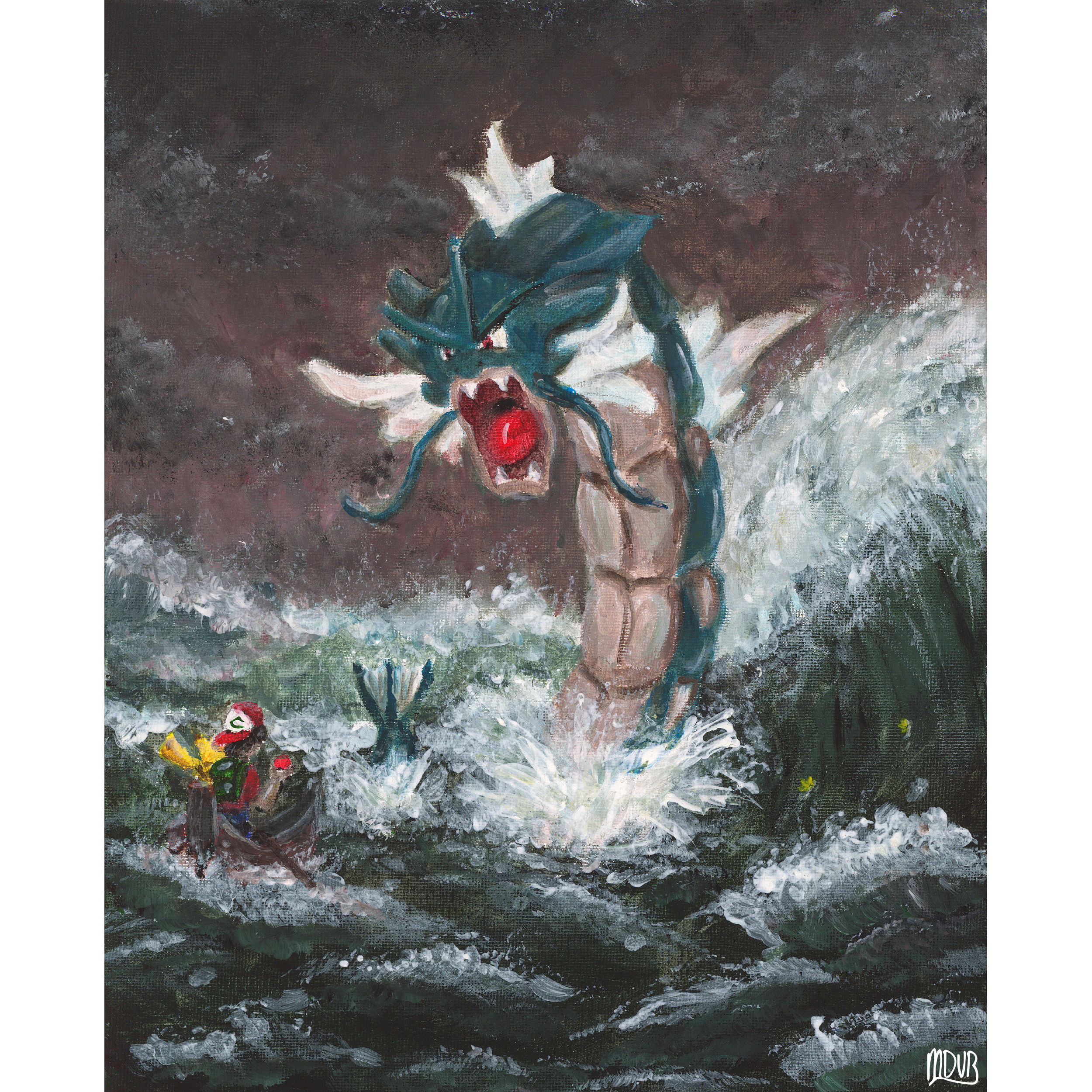 Het vangen van een Gyarados